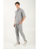 Πουκαμίσα Vittorio Capri γκρι OVERSHIRT