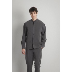 Overshirt Montavero γκρι σκούρο
