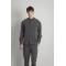 Overshirt Montavero γκρι σκούρο