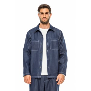 Overshirt Rebel μπλε