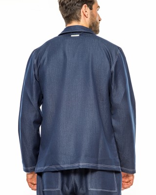 Overshirt Rebel μπλε