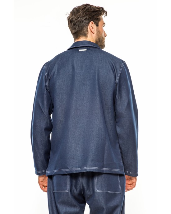 Overshirt Rebel μπλε OVERSHIRT