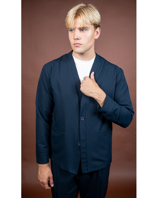 Overshirt Montavero μπλε OVERSHIRT