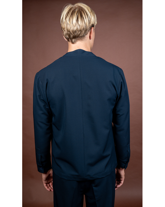 Overshirt Montavero μπλε OVERSHIRT