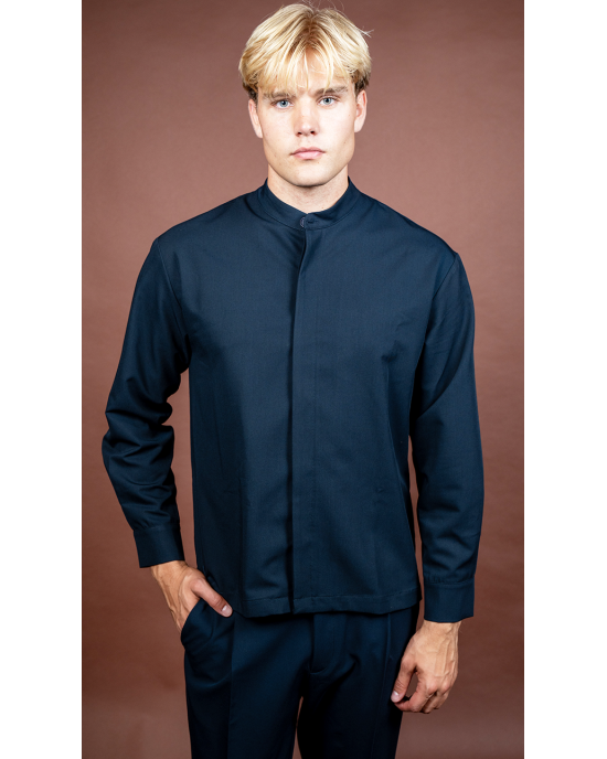 Overshirt Montavero μπλε OVERSHIRT