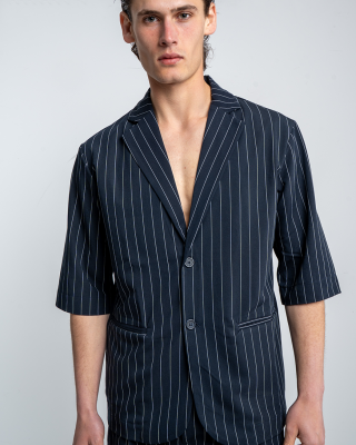 Πουκαμίσα Vittorio Davide μπλε