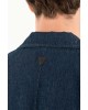 Πουκαμίσα Vittorio Vieste μπλε OVERSHIRT