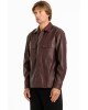 Πουκάμισο Vittorio Jimy μπορντό OVERSHIRT