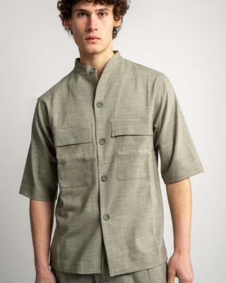 Πουκαμίσα Vittorio Bosa πράσινη