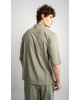 Πουκαμίσα Vittorio Bosa πράσινη OVERSHIRT