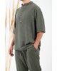 Πουκάμισα Vittorio Spiaggia πράσινο OVERSHIRT