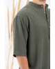 Πουκάμισα Vittorio Spiaggia πράσινο OVERSHIRT