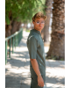 Πουκάμισα Vittorio Spiaggia πράσινο OVERSHIRT