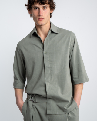 Πουκαμίσα Vittorio Balere πράσινη