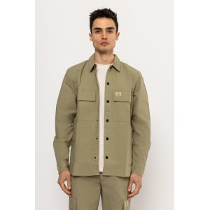 Overshirt Calvin Klein χακί Overshirt Calvin Klein χακί