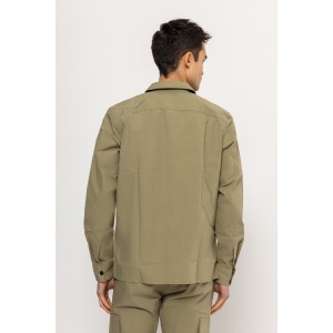 Overshirt Calvin Klein χακί Overshirt Calvin Klein χακί