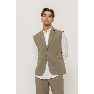 Πουκαμίσα Vittorio Salvo χακί