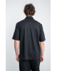 Πουκαμίσα Diverse μαύρη OVERSHIRT