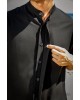 Πουκαμίσα Montavero μαύρο OVERSHIRT