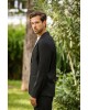 Πουκαμίσα Vittorio Angelo μαύρο OVERSHIRT