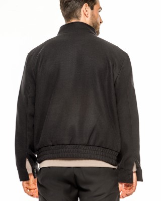 Overshirt Vittorio Mazzano μαύρο