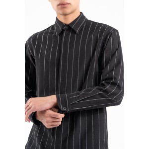 Πουκάμισο Vittorio Palermo μαύρο