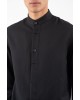 Πουκάμισο Vittorio Morrone μαύρο CASUAL