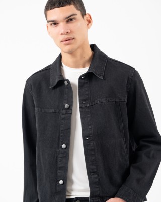 Overshirt Vittorio Passagio μαύρο
