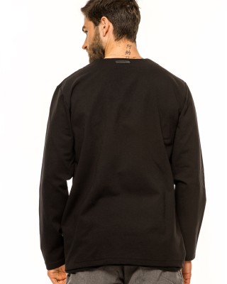 Overshirt Rebel μαύρο