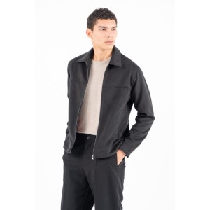 Overshirt Vittorio Verano μαύρο