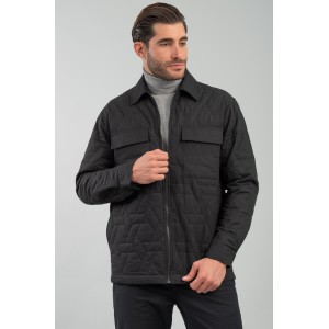 Overshirt Vittorio μαύρο