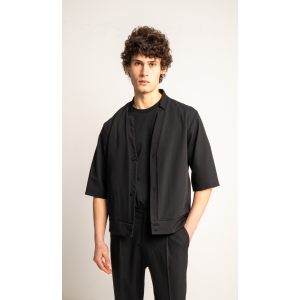 Πουκάμισο Vittorio Benito μαύρο