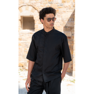 Πουκαμίσα Vittorio Boretto μαύρη