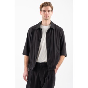 Πουκαμίσα Vittorio Grosseto μαύρο