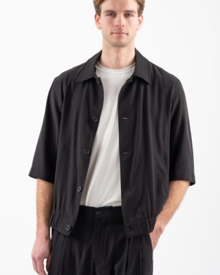 Πουκαμίσα Vittorio Grosseto μαύρο