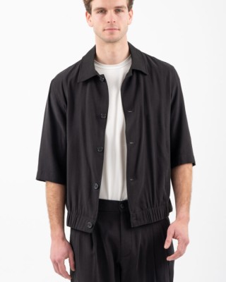 Πουκαμίσα Vittorio Grosseto μαύρο