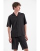 Overshirt Vittorio Venezzia μαύρο OVERSHIRT