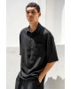Πουκαμίσα Vittorio Bali μαύρο OVERSHIRT