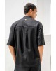 Πουκαμίσα Vittorio Bali μαύρο OVERSHIRT