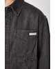 Overshirt Calvin Klein μαύρο OVERSHIRT