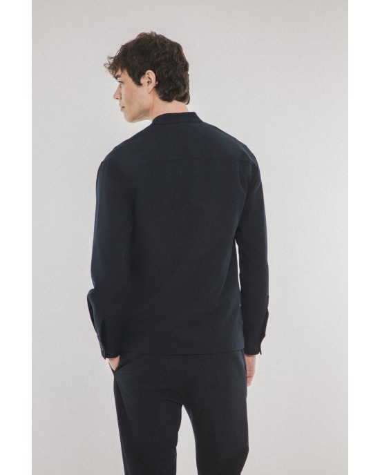 Overshirt Montavero μαύρο OVERSHIRT