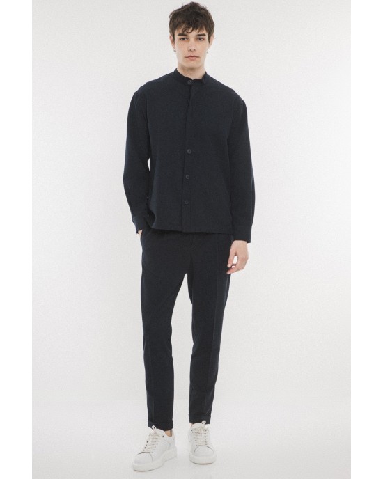 Overshirt Montavero μαύρο OVERSHIRT