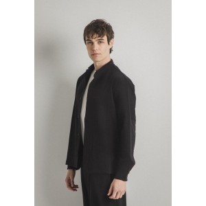 Overshirt Vittorio μαύρο