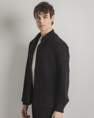 Overshirt Vittorio μαύρο