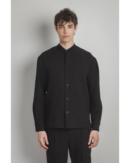 Overshirt Montavero μαύρο OVERSHIRT