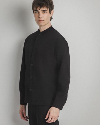Overshirt Montavero μαύρο