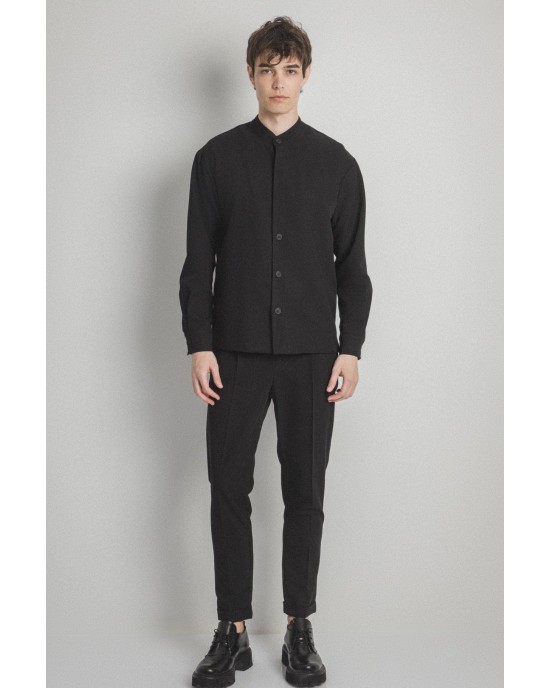 Overshirt Montavero μαύρο OVERSHIRT
