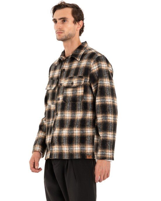 Overshirt Rebel μαύρο OVERSHIRT