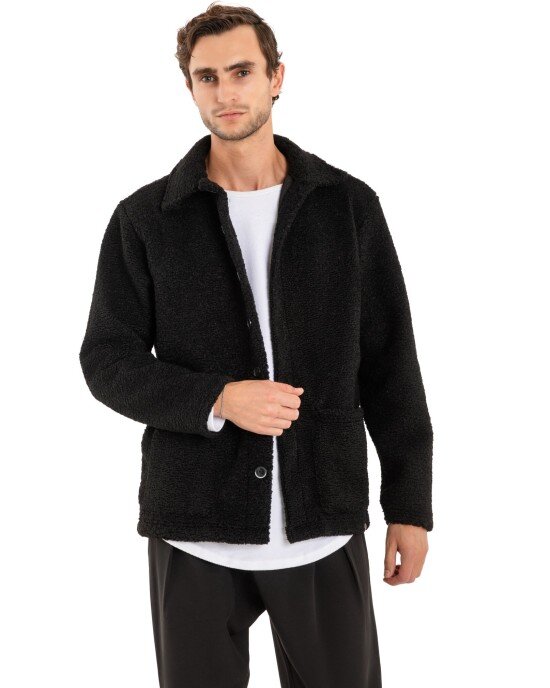 Overshirt Rebel μαύρο OVERSHIRT