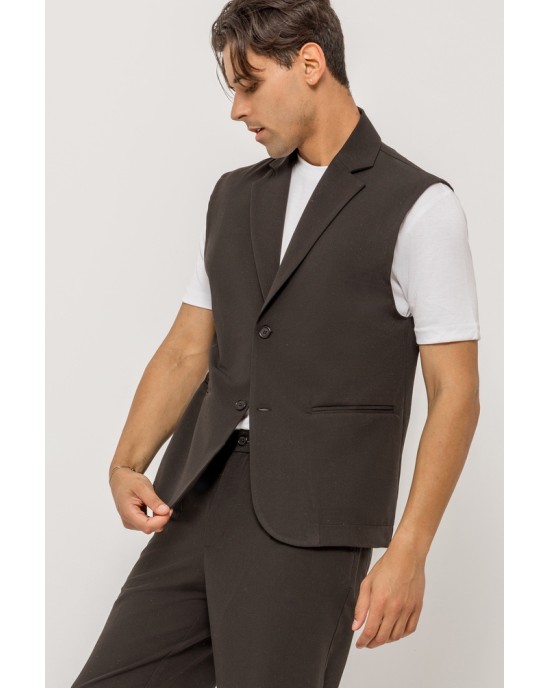 Πουκαμίσα Vittorio Salvo μαύρο OVERSHIRT